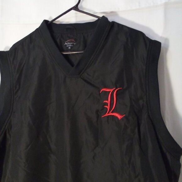 Acuity Pullover Vest Jacket Mens XL Sleeveless Logo Pockets Black - Picture 7 of 13